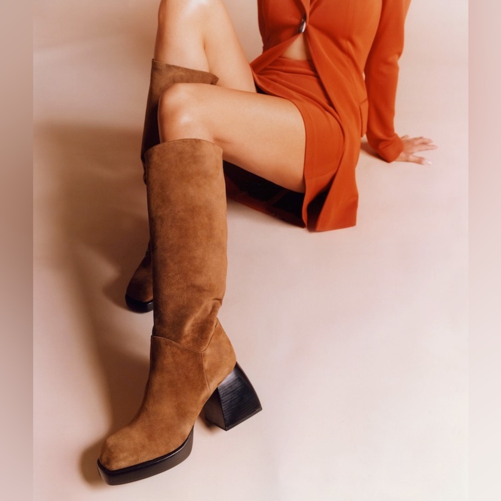 Nodaleto Bulla Solal Suede Knee High Boots